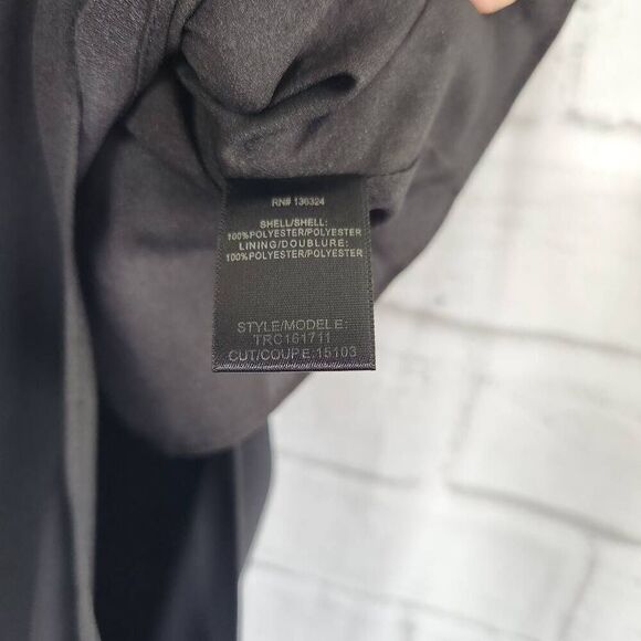 Halston Heritage Womens Black Cutout Maxi Dress Size 4 - Picture 13 of 14